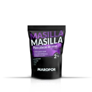 Masilla lista Para Usar Maropor Envase Doypack 2Kg.