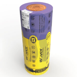 Lana De Vidrio Isover 50mm S/Rev 1.20 x 18mts (Rollo x 21.60m2 )