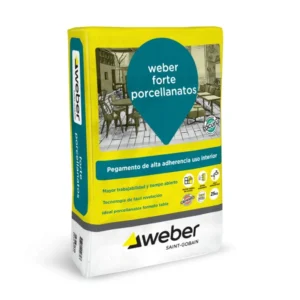 Adhesivo Weber Forte Porcellanato x 25KG