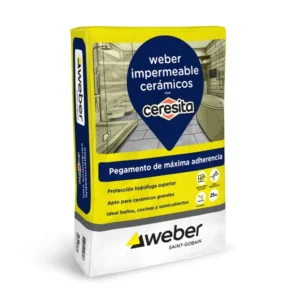 Adhesivo Para Pisos Weber Impermeable x 25KG
