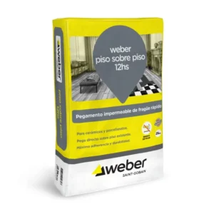 Adhesivo Weber Piso Sobre Piso 12hs x 25KG