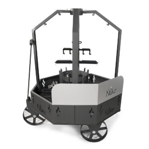 Ñuke Parrilla Fogonero Rodeo Circular 120 Portable